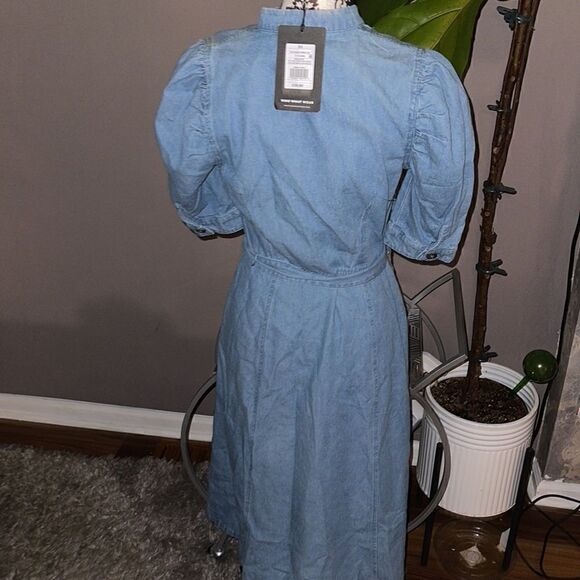 Who what wear denim buttoned down dress - Picture 4 of 5